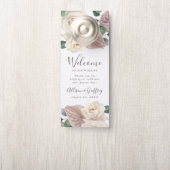 バラとラン結婚スの歓迎と邪魔をしない ドアノブサイン (ノブ)