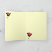 バラとリリーありがとう サンキューカード (内部)