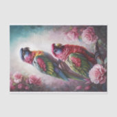 バラとレインボーズデクページ 薄葉紙 (正面)