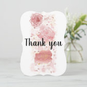 バラとロゼ サンキューカード (スタンド正面)