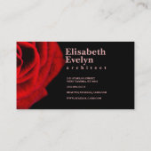 バラと反射y667 名刺 (裏面)