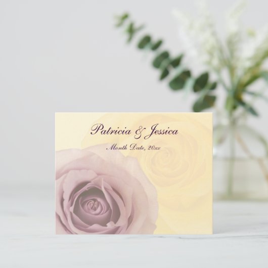 バラと愛 招待状 (スタンド正面)