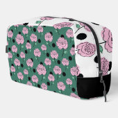 バラと暗緑色のドット。 ドップキット (右コーナー)