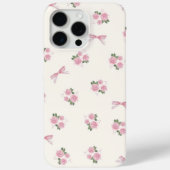 バラと湾曲形iPhoneケース Case-Mate iPhoneケース (裏面)