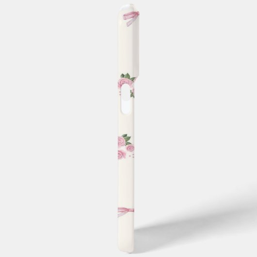 バラと湾曲形iPhoneケース Case-Mate iPhoneケース (裏面 / 右)