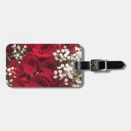 バラと赤ちゃんの息 ラゲッジタグ