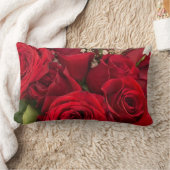 バラと赤ちゃんの息 ランバークッション (ブランケット)