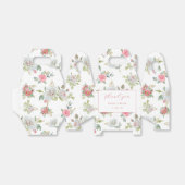 バラと金ゴールドを彫葉りた フェイバーボックス (折り畳みなし)