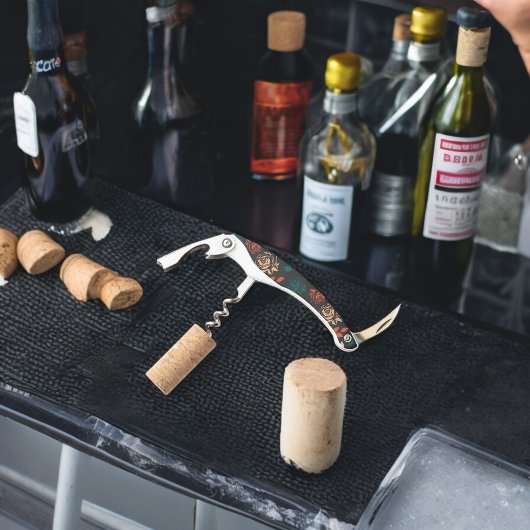 バラと離れパターン ソムリエナイフ