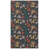 バラと離れパターン テーブルクロス (正面)