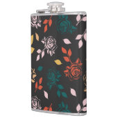 バラと離れパターン フラスク (左)