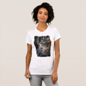 バラと魔法の光 Tシャツ (正面フル)