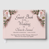バラと鳩の結婚式ゲストブック ゲストブック (正面)
