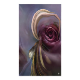 バラとHeaddress Open Editionプリント フォトプリント