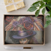 バラとReverie Decompage 薄葉紙 (ギフト)