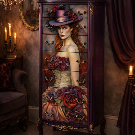 バラとReverie Decompage 薄葉紙