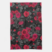 バラに表示 キッチンタオル (縦)