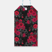 バラに表示 ギフトタグ (裏面)