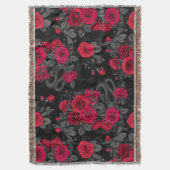 バラに表示 スローブランケット (正面縦)