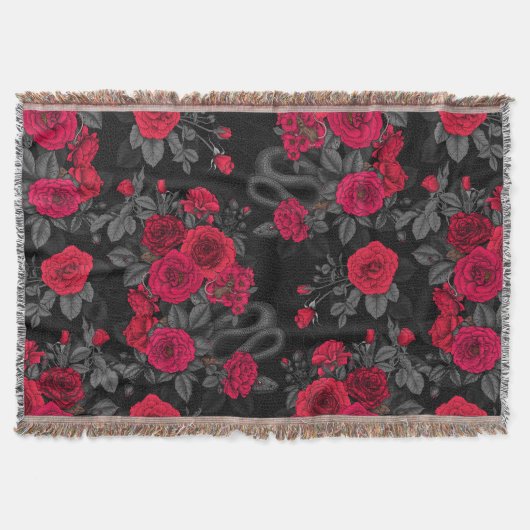 バラに表示 スローブランケット (正面)