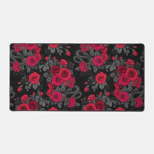 バラに表示 デスクマット (正面)