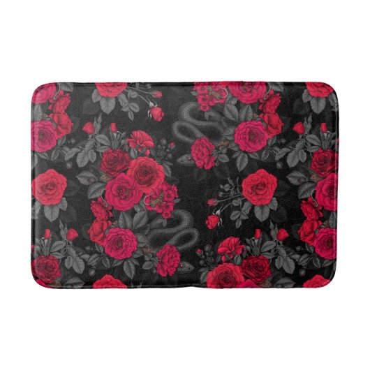 バラに表示 バスマット (正面)