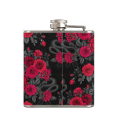 バラに表示 フラスク (裏面)