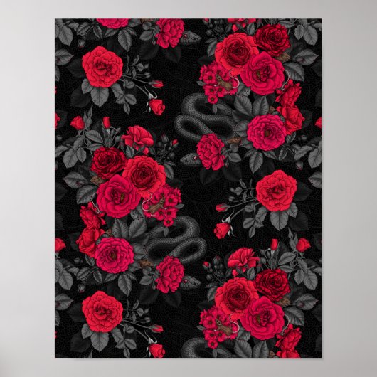 バラに表示 ポスター (正面)