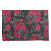 バラに表示 枕カバー (正面右)