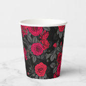 バラに表示 紙コップ (裏面)