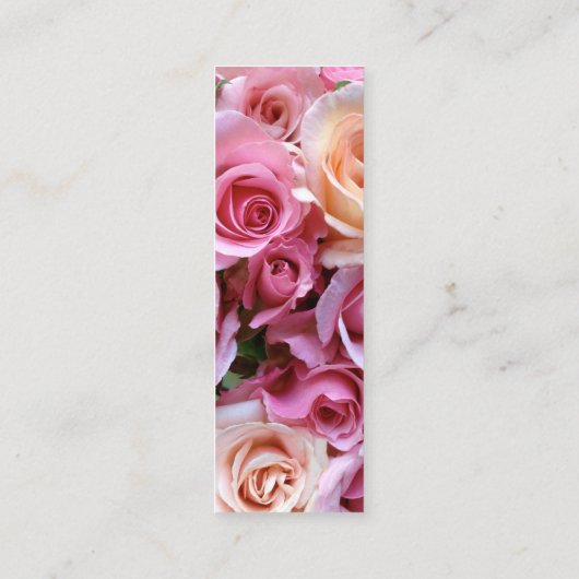 バラのおふくまふくまふくろ スキニー名刺 (裏面)