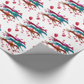 バラのための操業2016年の競馬 ラッピングペーパー (角)