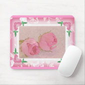 バラのつぼみのマウスパッド マウスパッド (マウス)