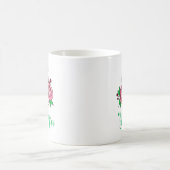 バラのギリシャの祖母マグ コーヒーマグカップ (中央)
