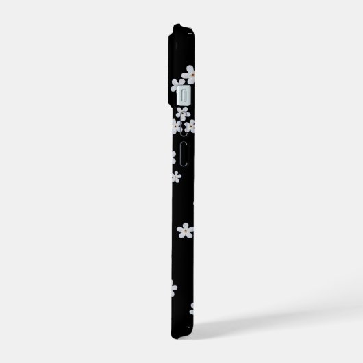 バラのケース iPhone 15ケース (左側面)