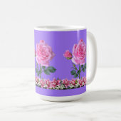 バラのシャロンリリーザバレーコーヒーマグ コーヒーマグカップ (正面右)