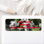 バラのシャロン住所 シール (インサイチュ)