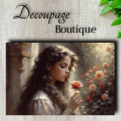 バラのシークレットの切り離し 薄葉紙