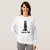 バラのスカル Tシャツ (正面フル)
