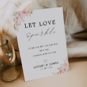 バラのスパーカー結婚ズがサインを送る 招待状