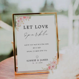 バラのスパーカー結婚ズがサインを送る 招待状