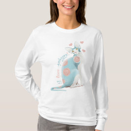 バラのスフィンクス! 私の愛! Tシャツ