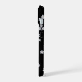 バラのスマホケース iPhone 15ケース (左側面)