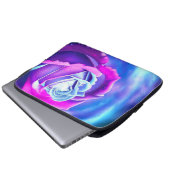 バラのノートパソコンのケース ラップトップスリーブ (正面下部)