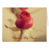 バラのハート (正面横)