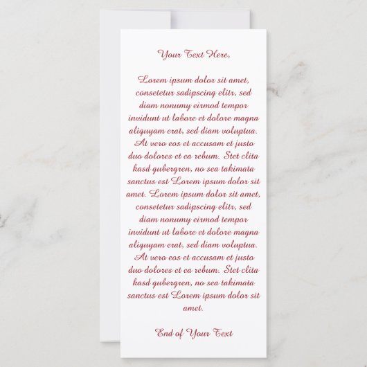 バラのハート (裏面)