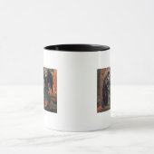 バラのハート マグカップ (中央)