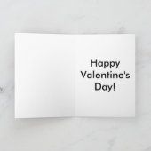 バラのバレンタインデーカード(大活字) シーズンカード (内部)