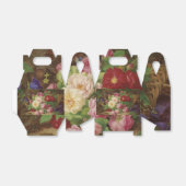 バラのピースが蝶と森の床で フェイバーボックス (折り畳みなし)