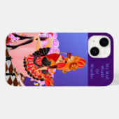 バラのベッドのハートの女王 Case-Mate iPhoneケース (裏面 (横))